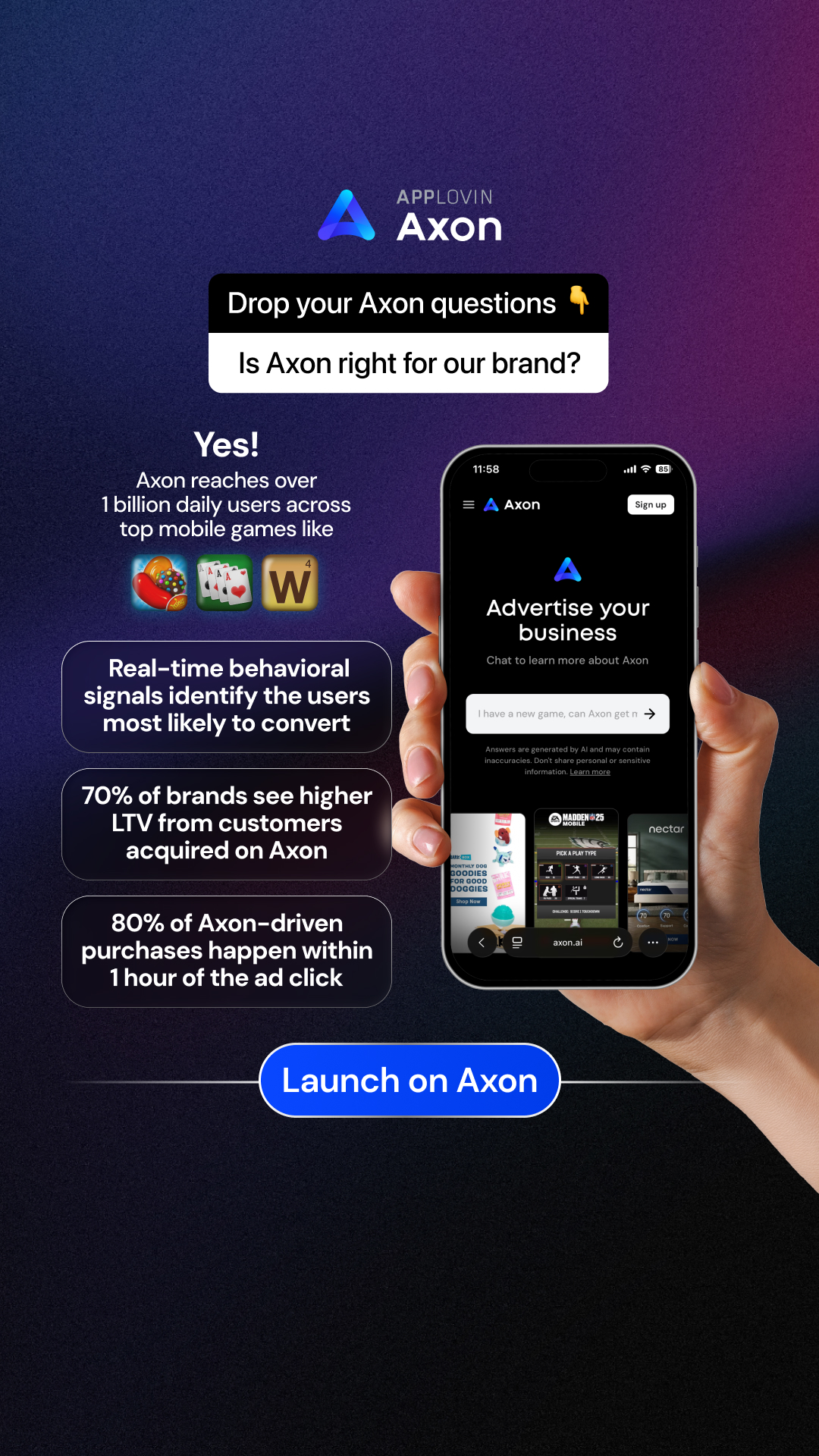 Axon.AI Facebook ad