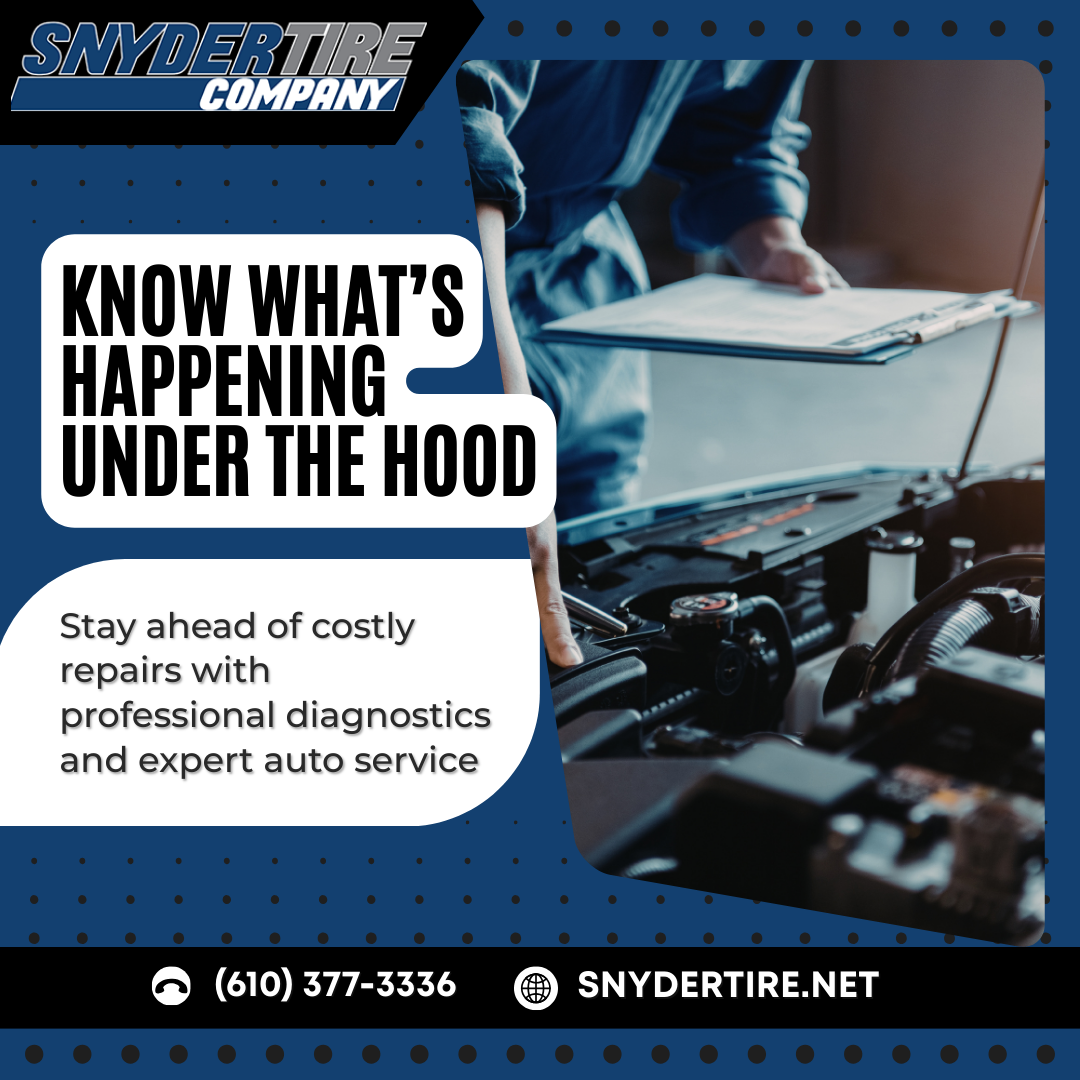 Snyder Tire Co. Facebook ad: Catch Problems Before They Grow