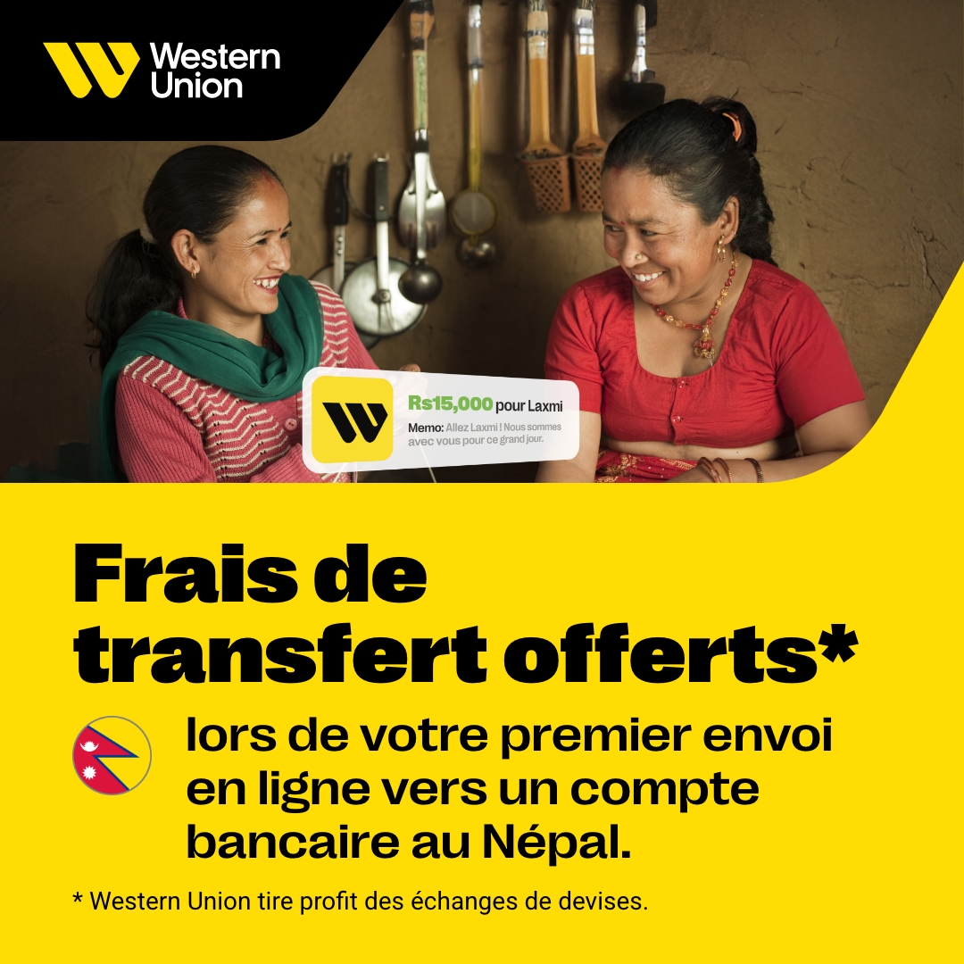 Western Union Facebook ad