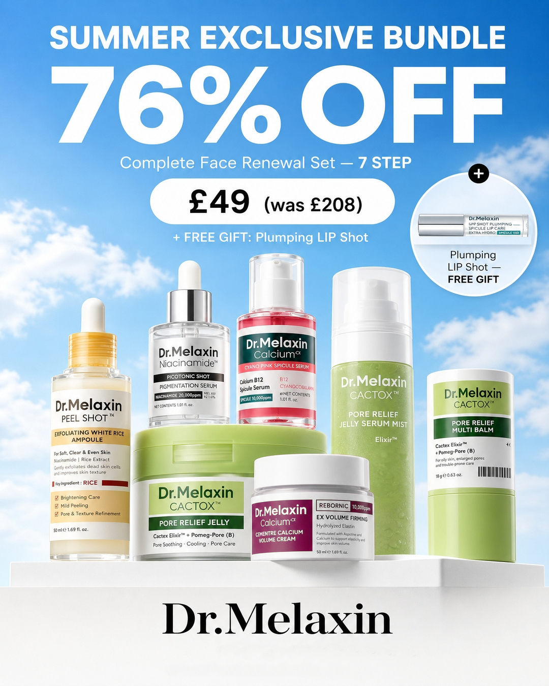 Dr.Melaxin UK Facebook ad