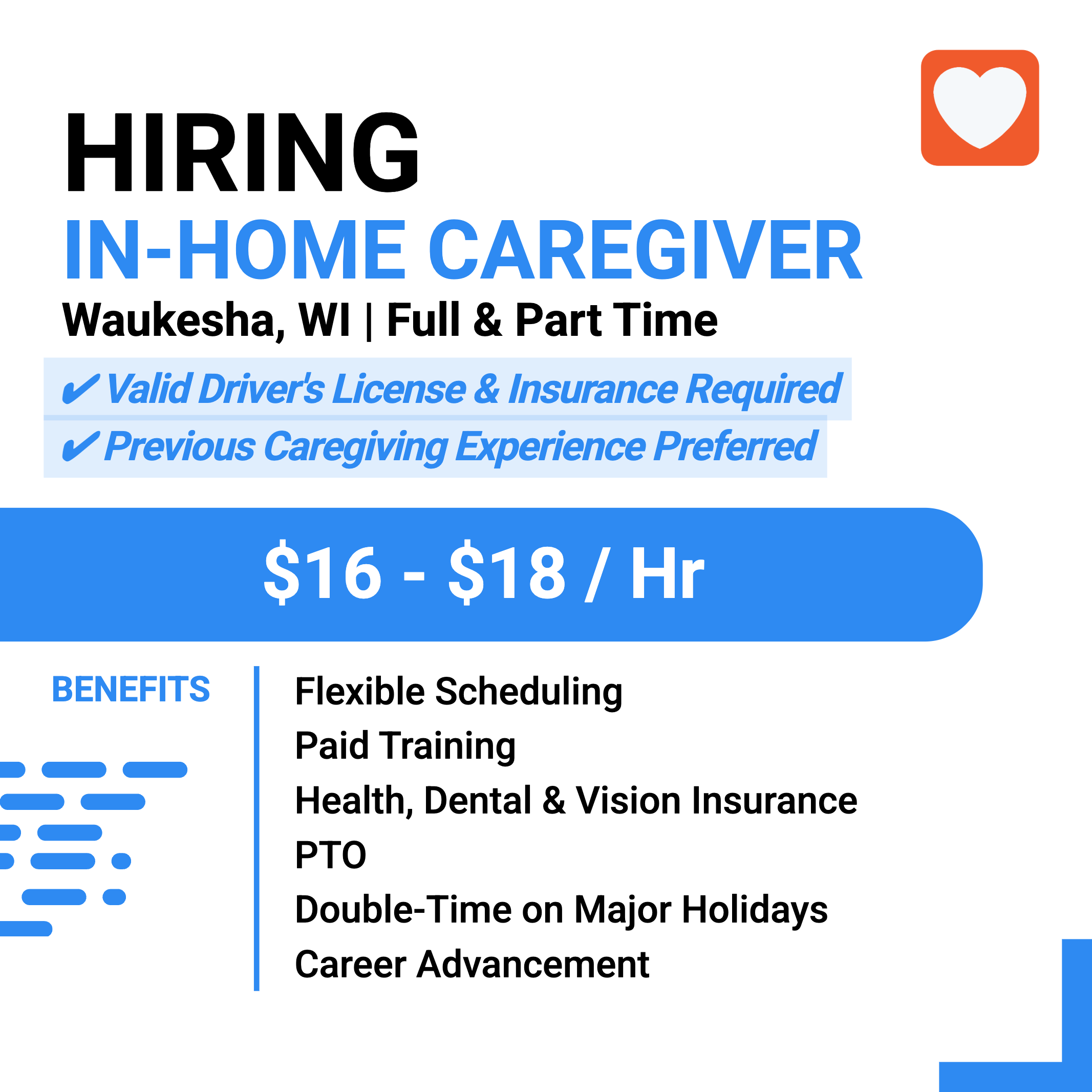 Hireline Healthcare Jobs Facebook ad