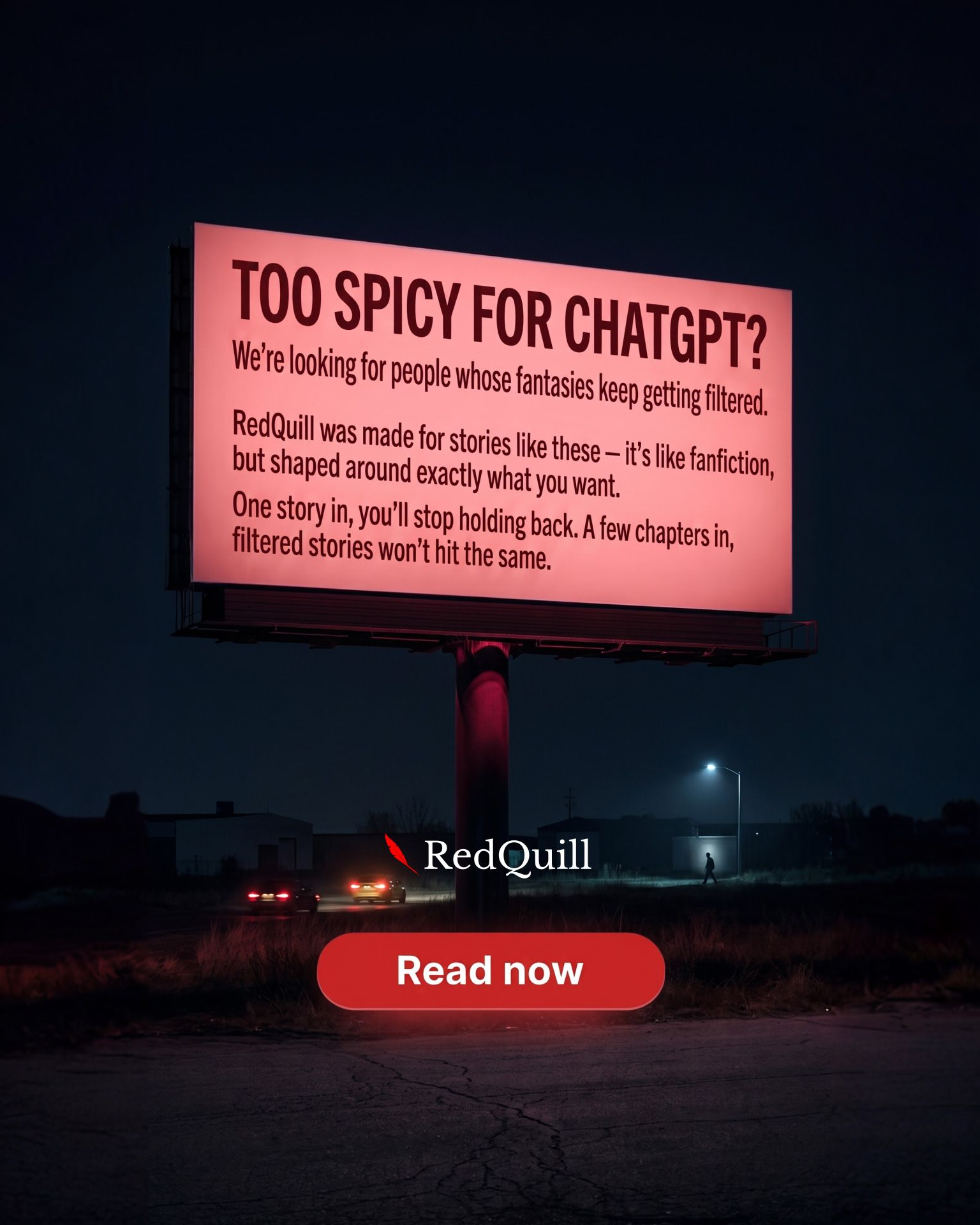 RedQuill Facebook ad