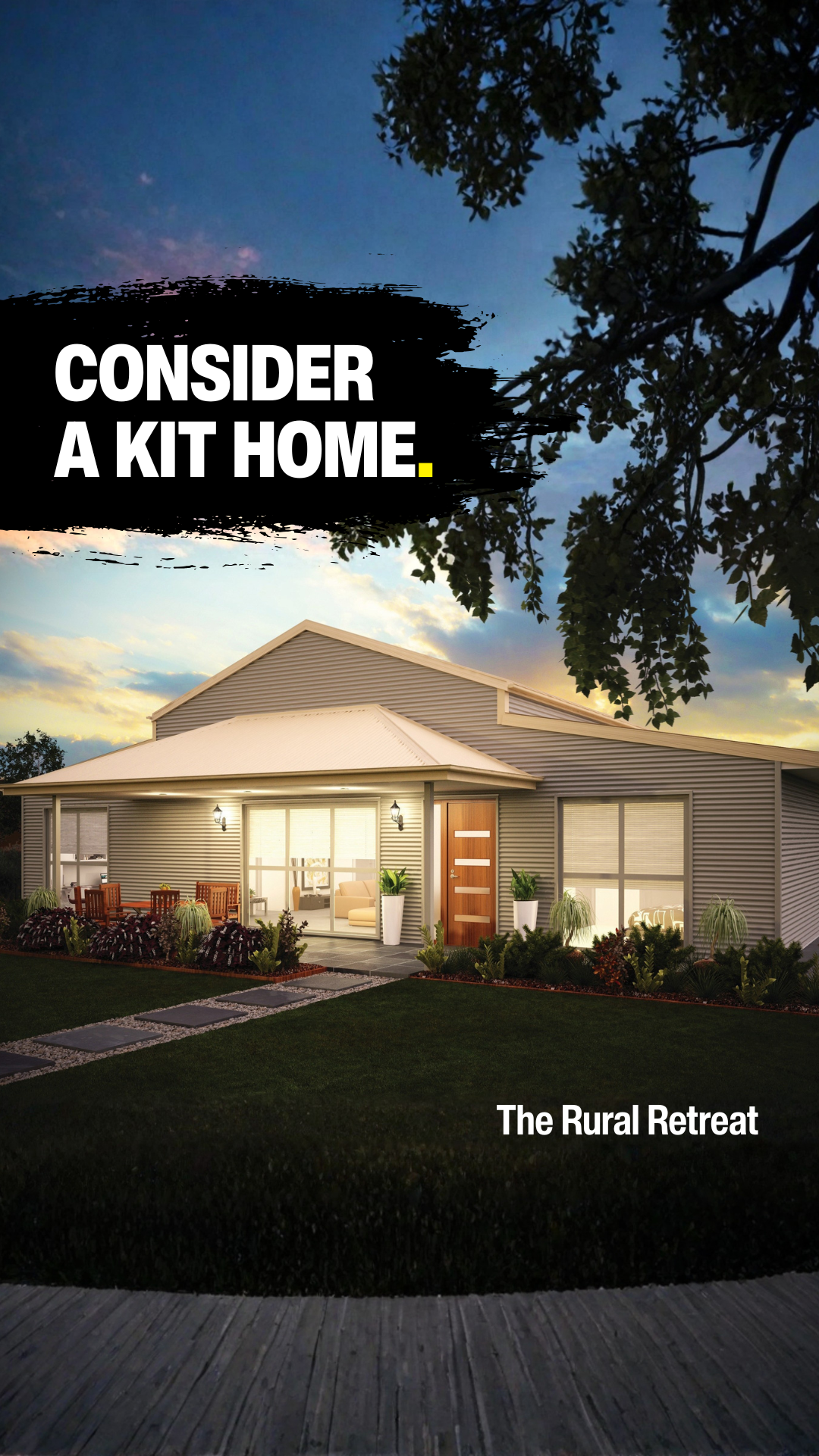 Sheds n Homes Facebook ad