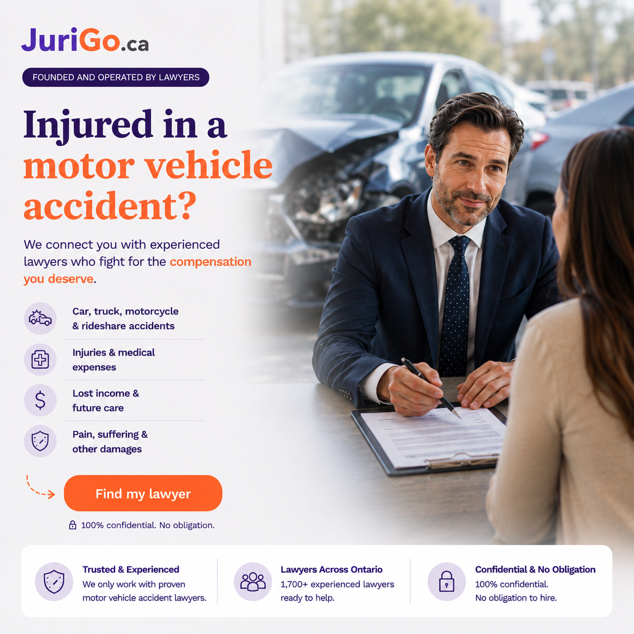 JuriGo.ca Facebook ad