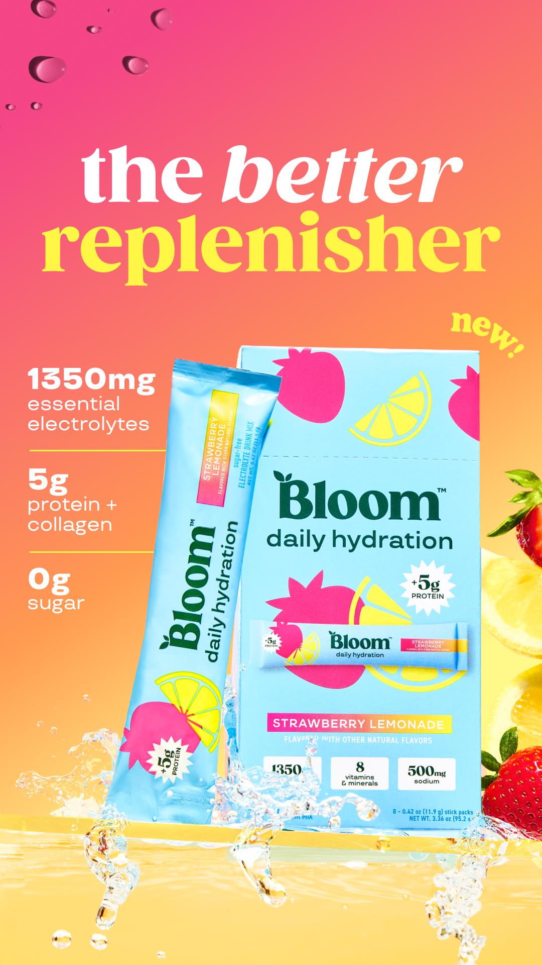 Bloom Nutrition Facebook ad