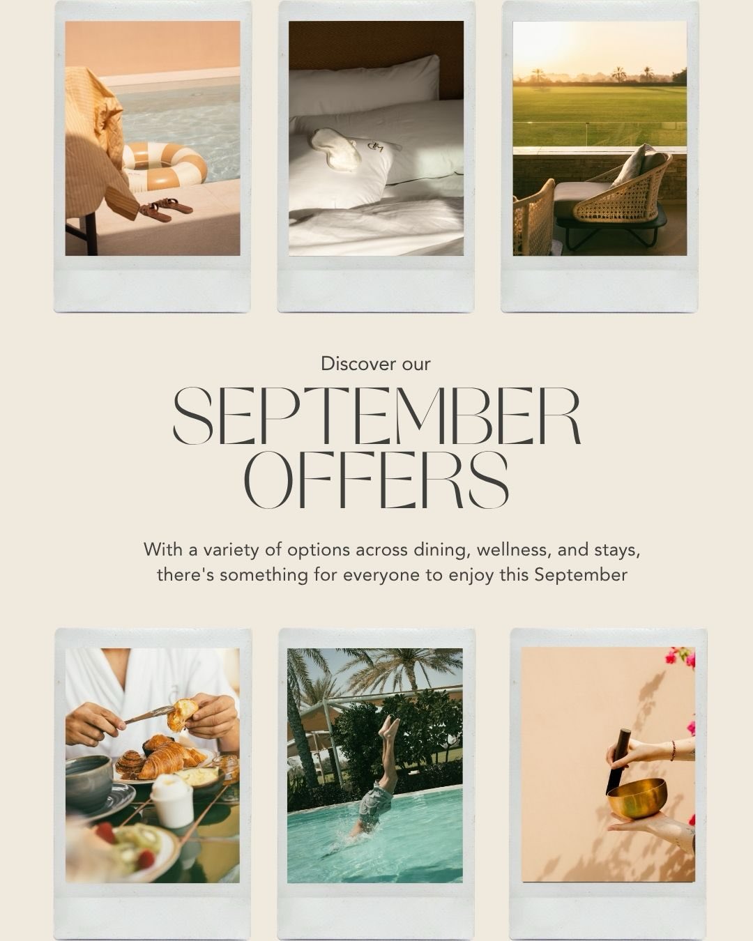 Meliá Desert Palm, Meliá Collection Facebook ad: As the weather starts to cool, September at…