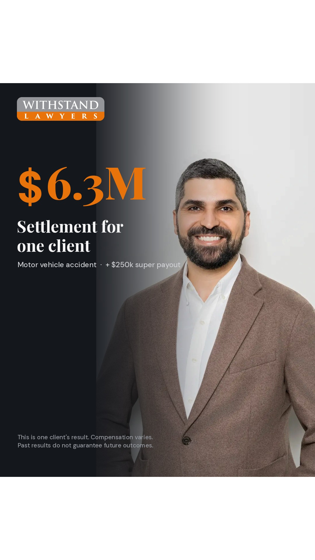 Withstand Lawyers Facebook ad from Jul 15, 2026
