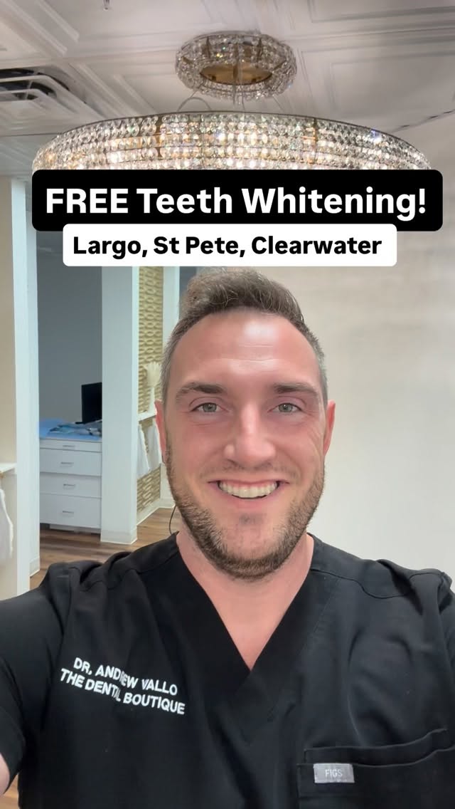 The Dental Boutique Largo Facebook ad: Want FREE Teeth Whitening?