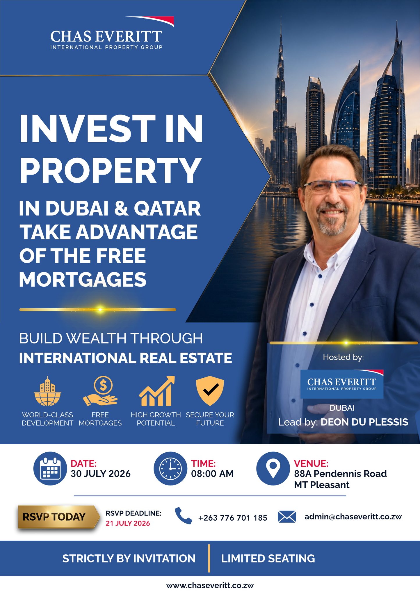 Chas Everitt Zimbabwe Facebook ad