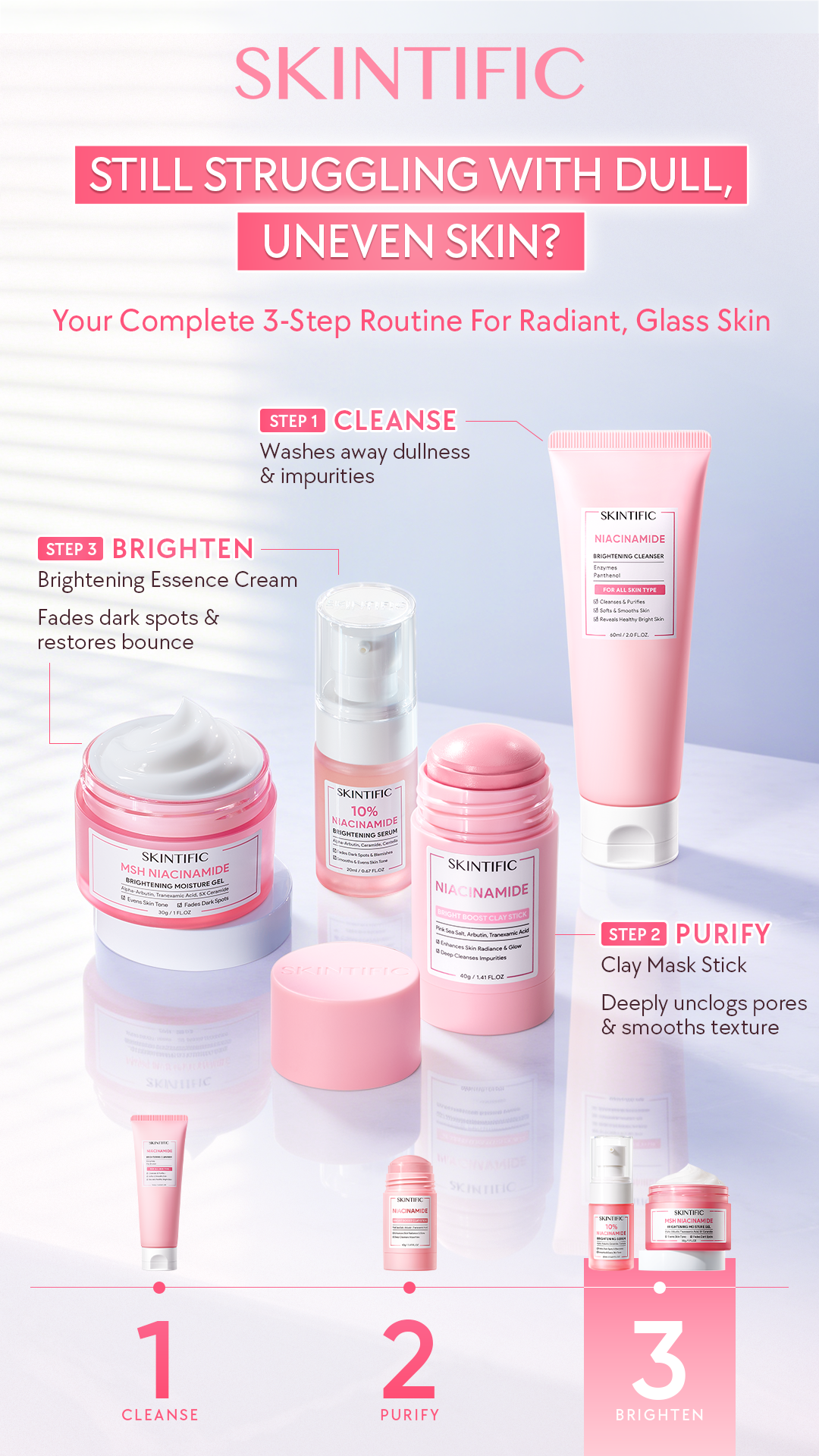 Skintific.Store Facebook ad: Your Glow Goals, Boxed Up