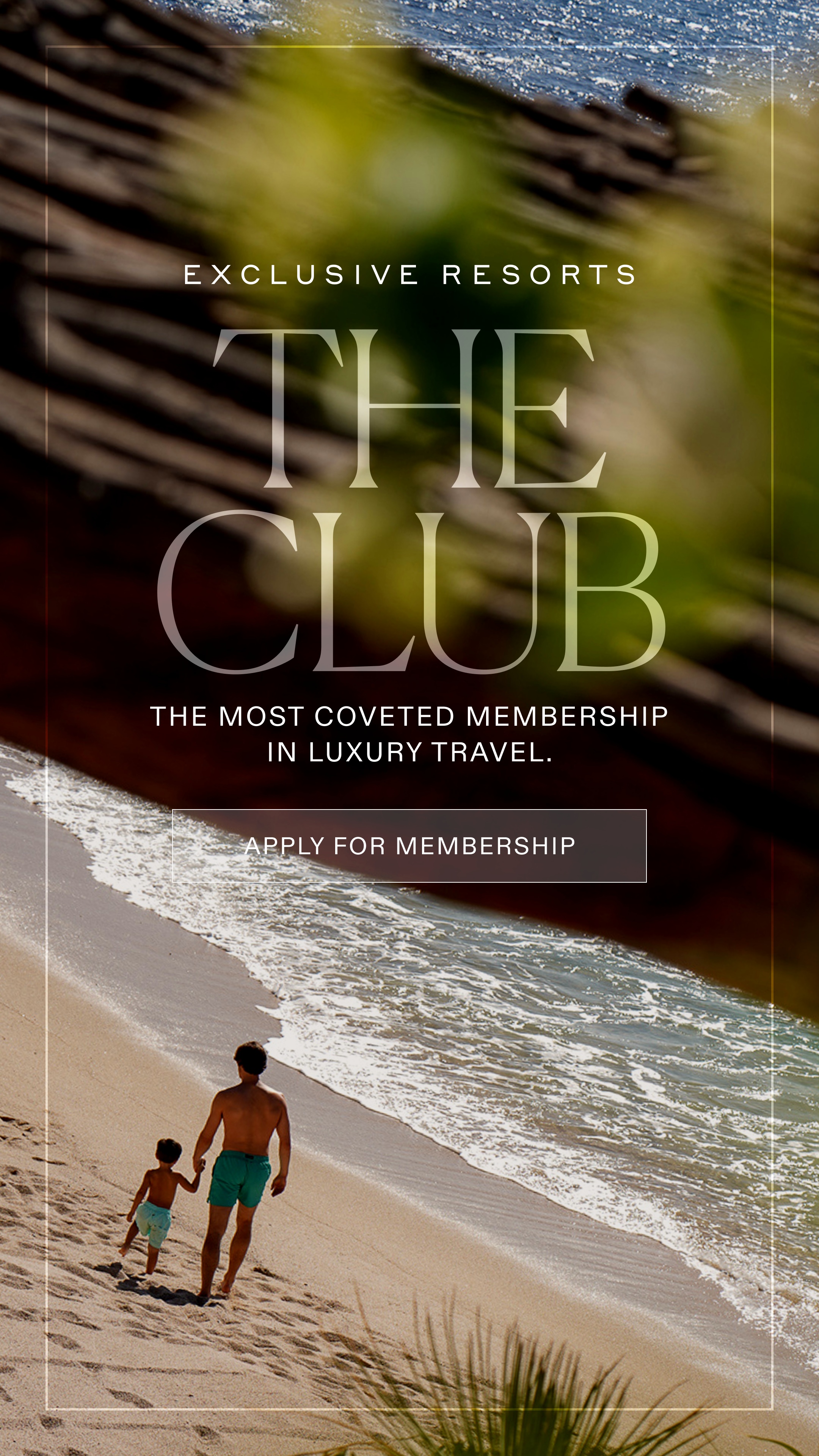 Exclusive Resorts Facebook ad: Show Them What a Life Well Lived Looks Like.