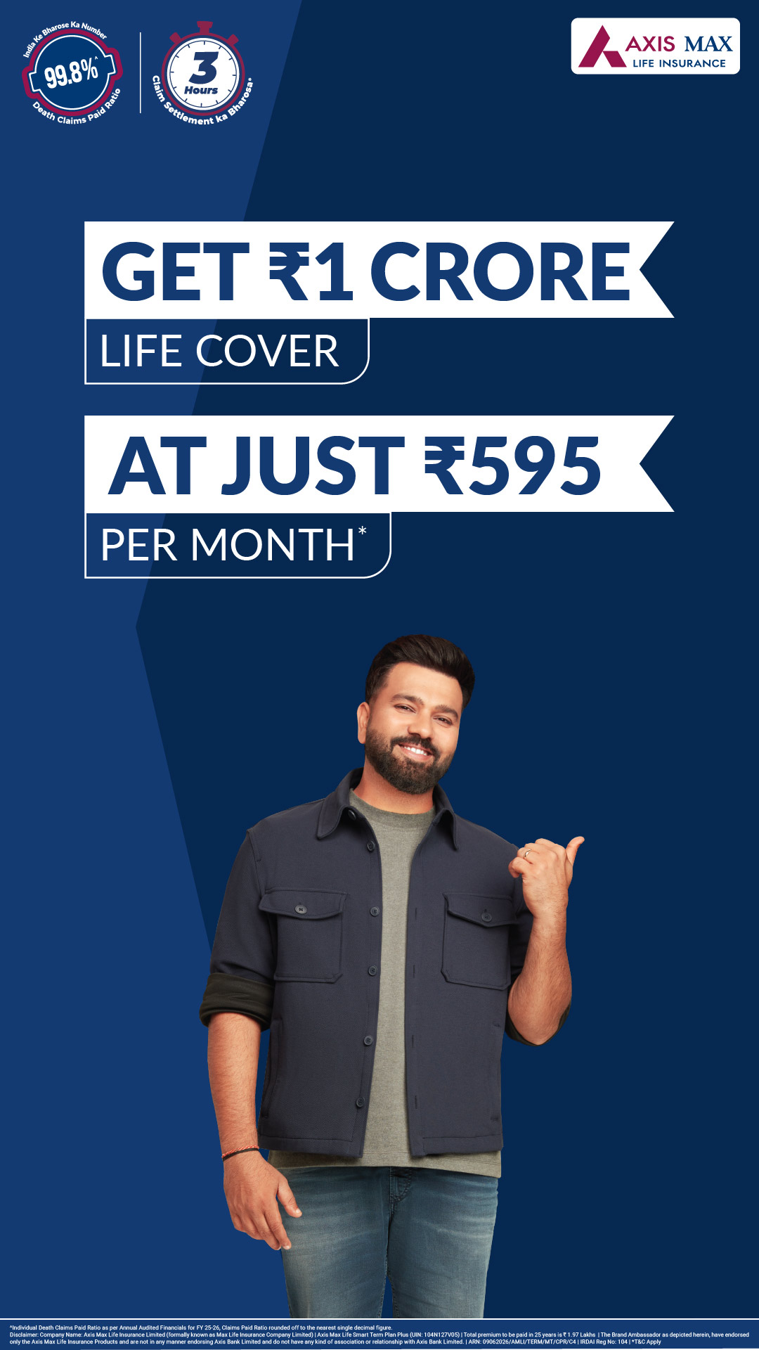 Axis Max Life Insurance Facebook ad