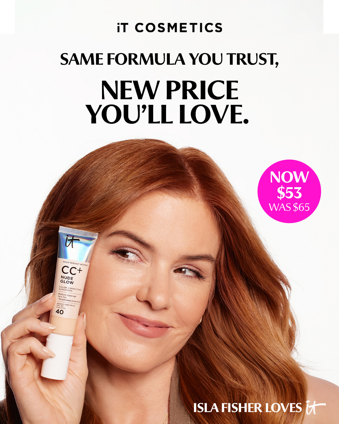 IT Cosmetics Facebook ad