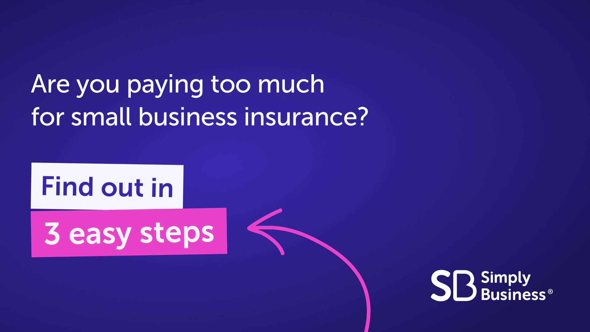 Simply Business US Facebook ad