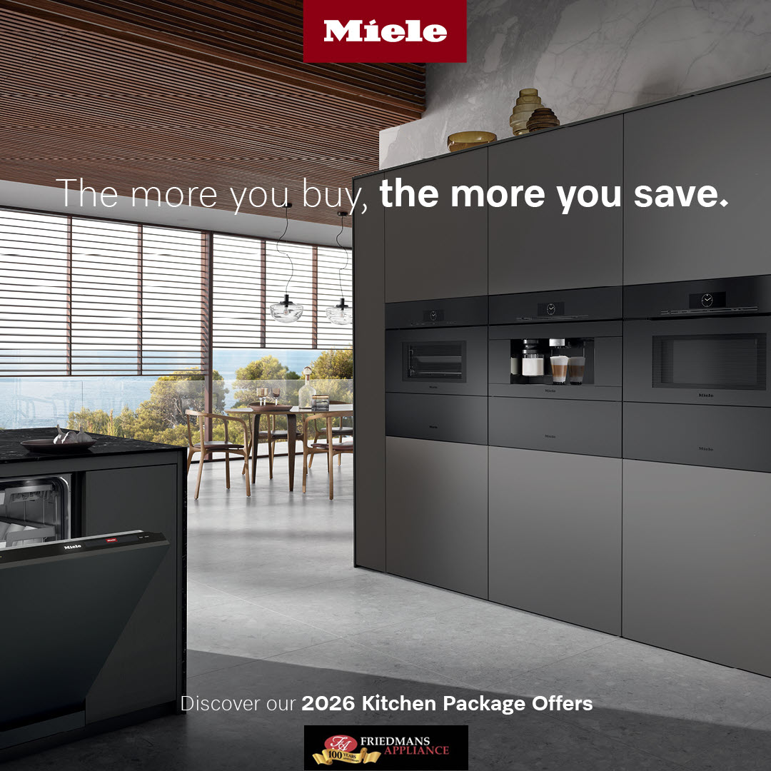 Friedmans Appliance Facebook ad: Smart Savings, Stunning Kitchens