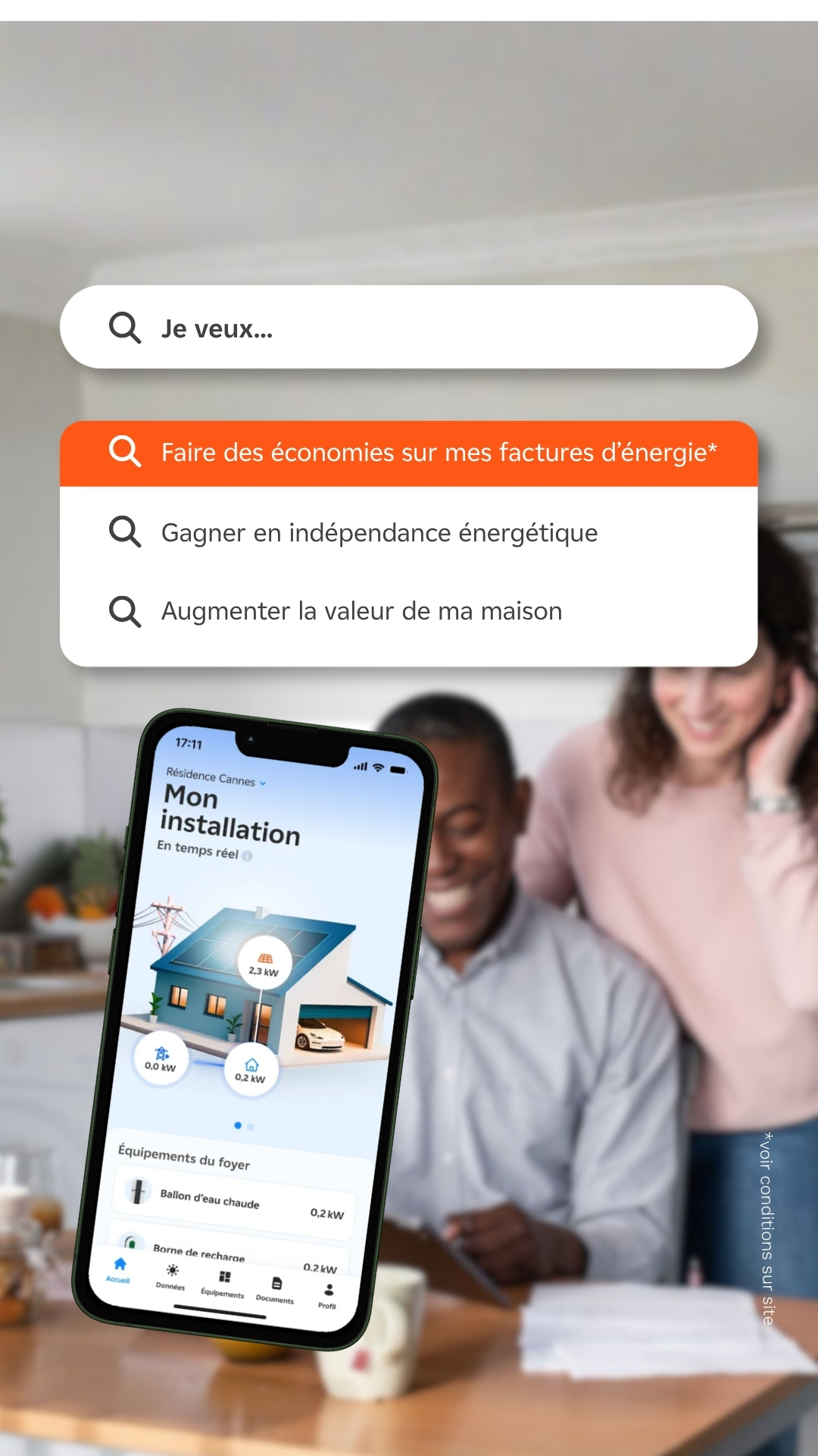 EDF solutions solaires Facebook ad