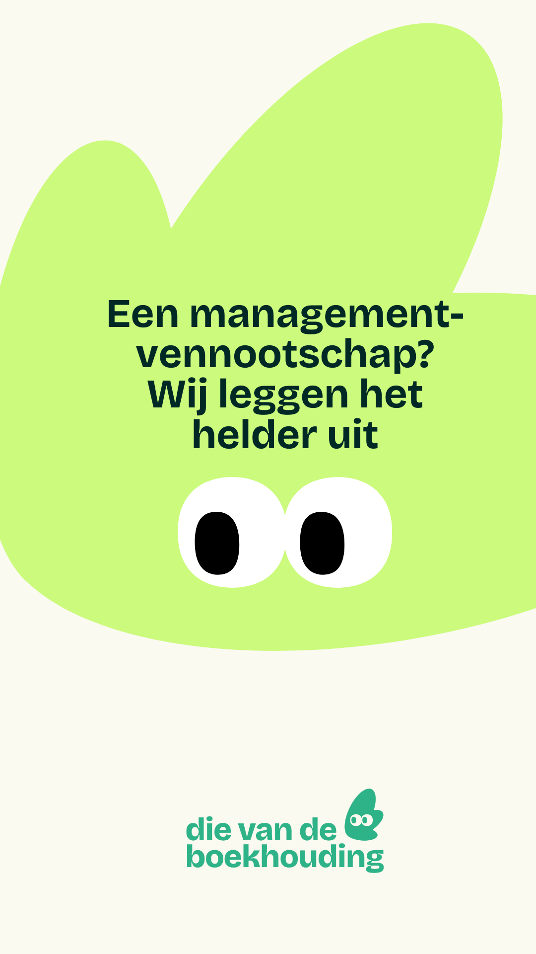Die van de boekhouding Facebook ad