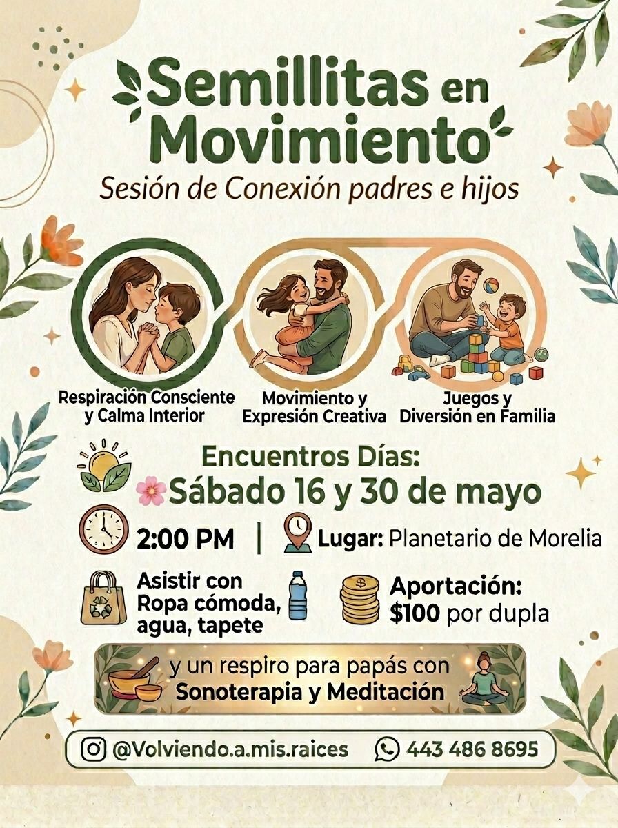 Volviendo a mis raices Facebook ad: ¡Cultiva la conexión con tus hijos a través…
