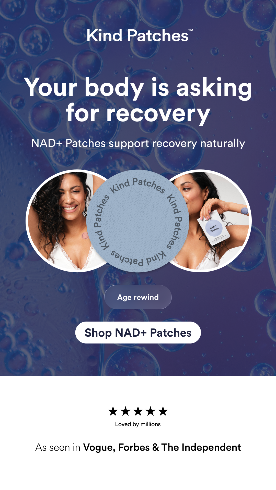 Kind Patches Facebook ad