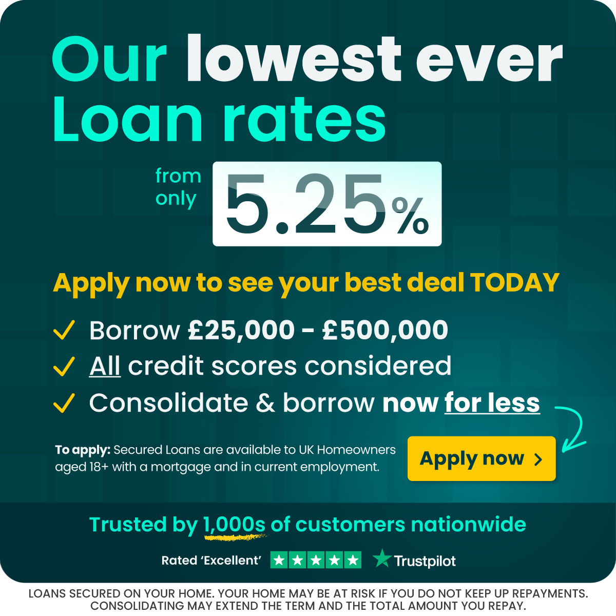 Genuine Finance Facebook ad: Get your Loan Quote today