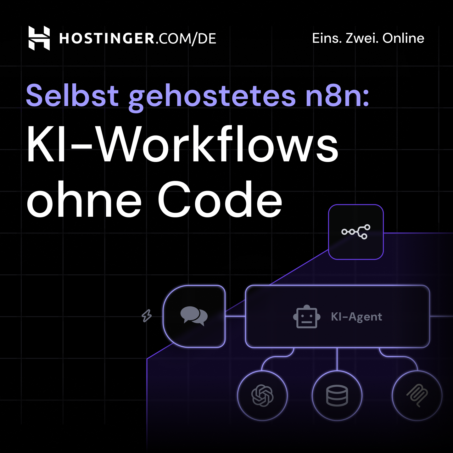 Hostinger Facebook ad: Automatisierungen mit selbstgehostetem n8n unbegrenzt…