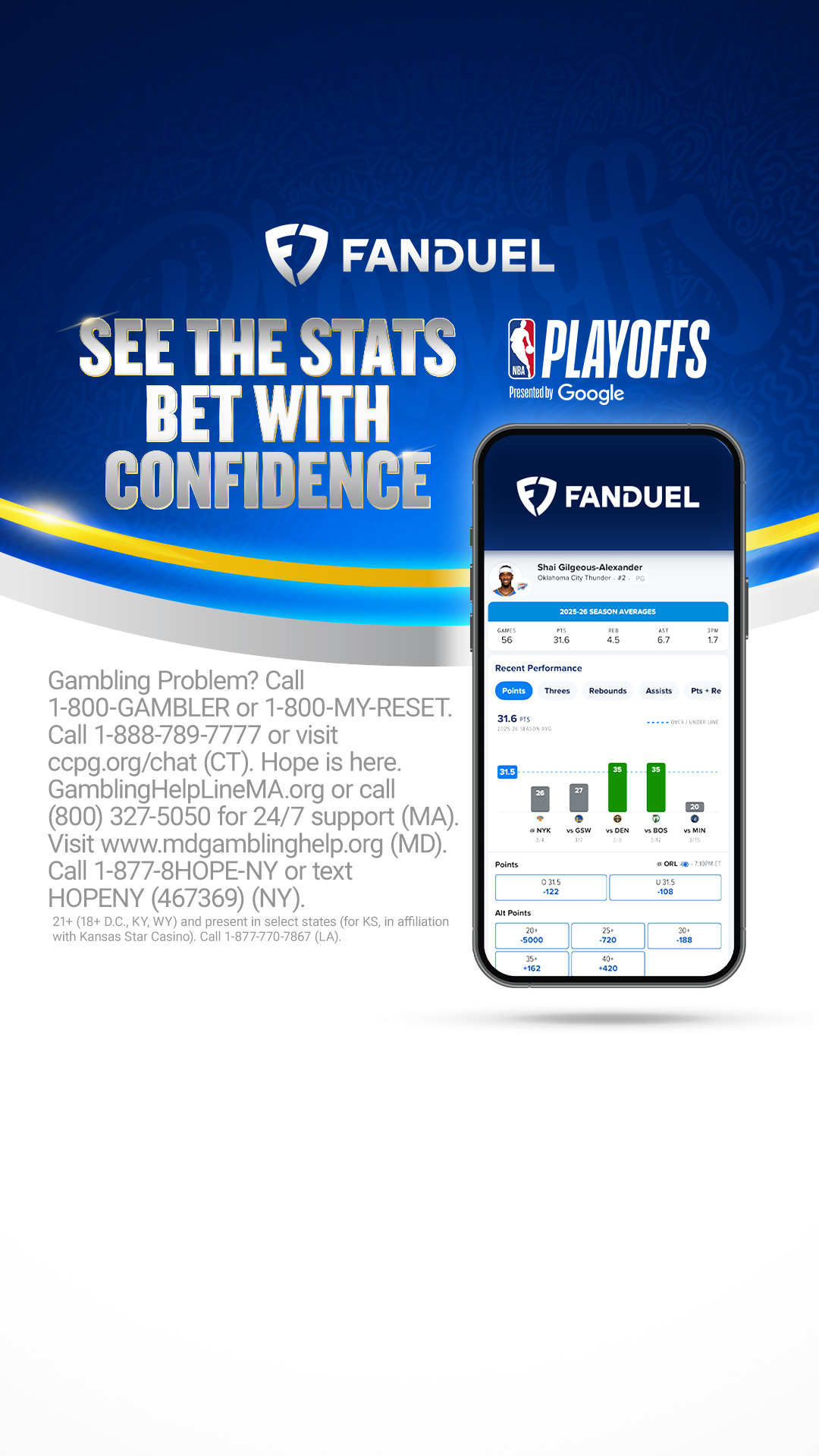FanDuel Sportsbook Facebook ad