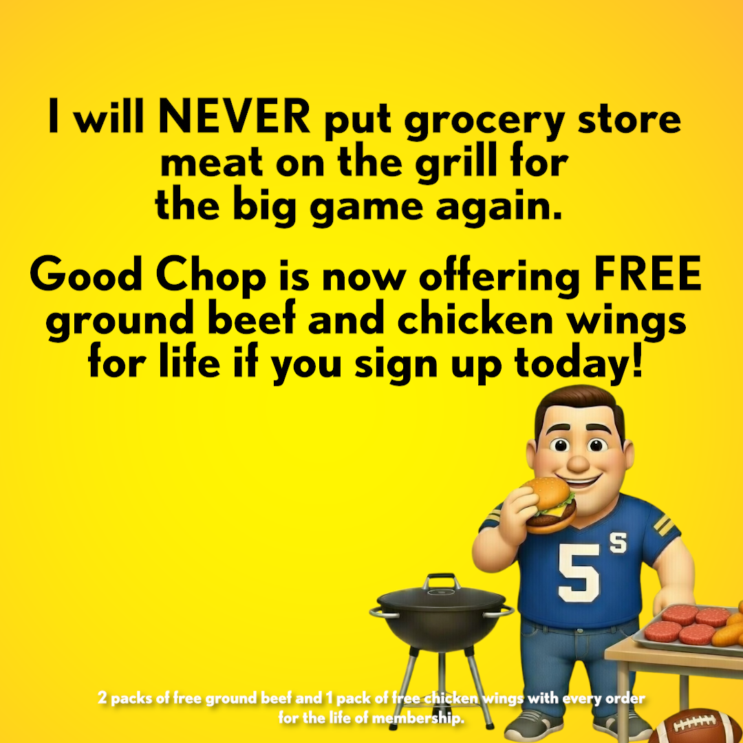 GoodChop Facebook ad