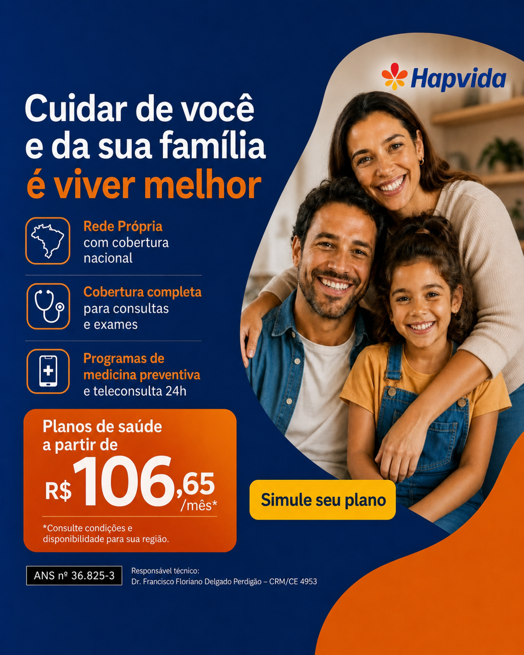 Hapvida Saúde Facebook ad