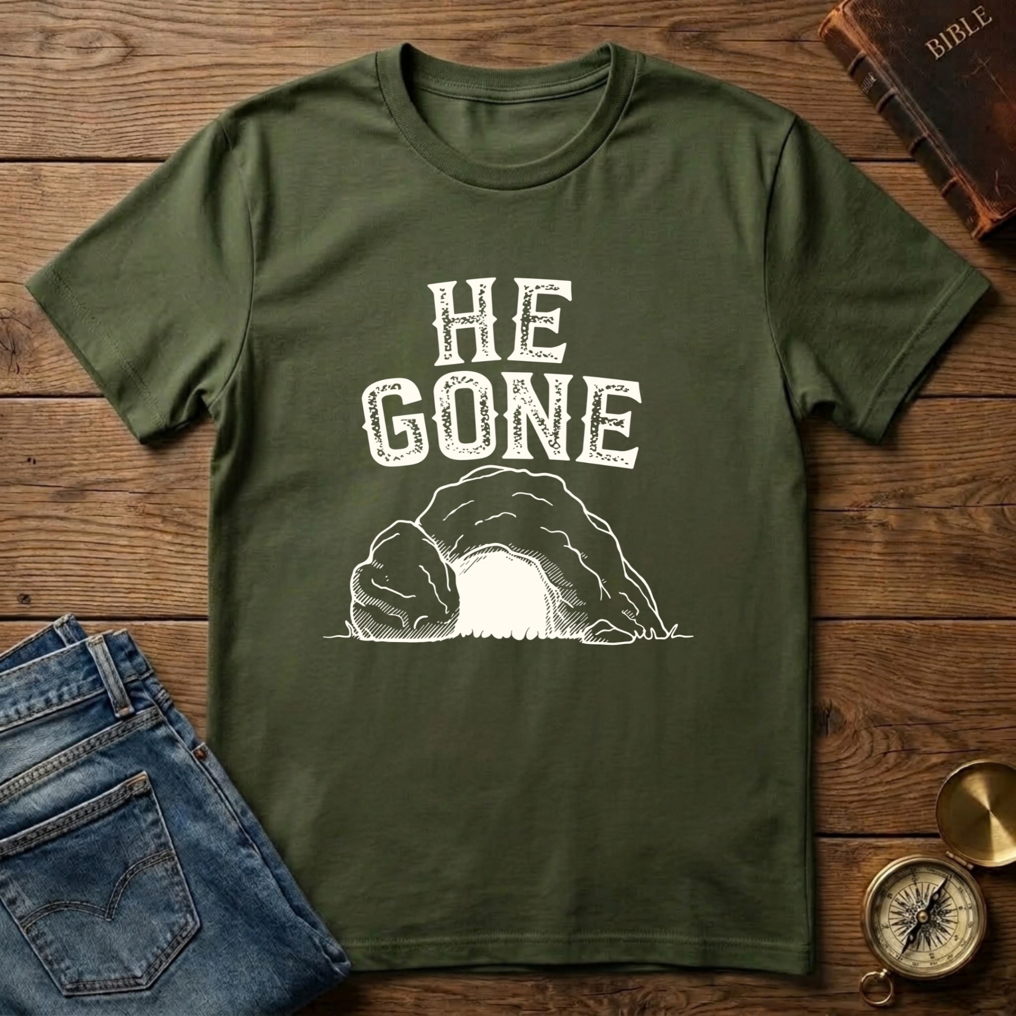 Dead With Christ Facebook ad: NEW Christian T-Shirts!