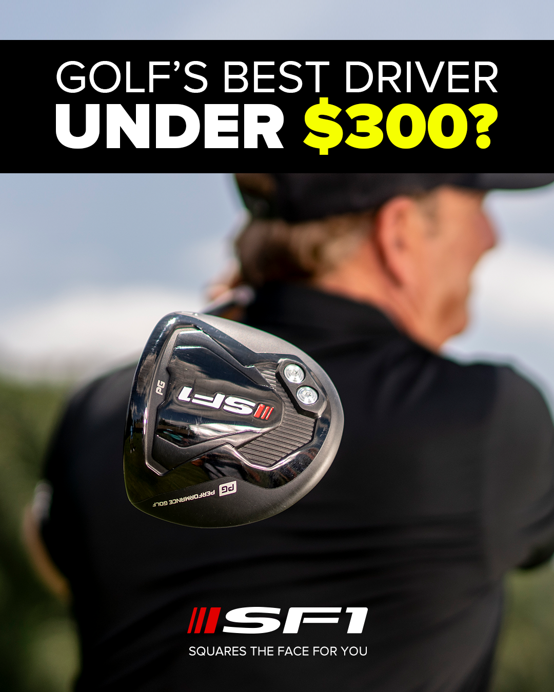 Performance Golf Facebook ad