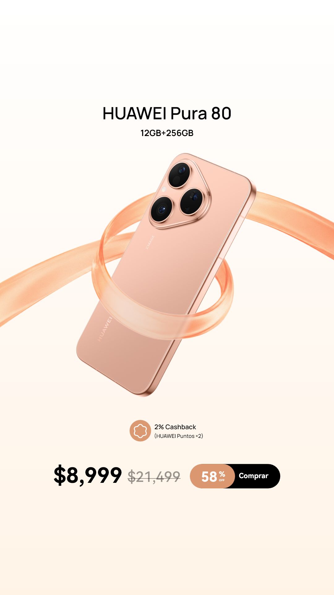 Huawei Mobile Facebook ad