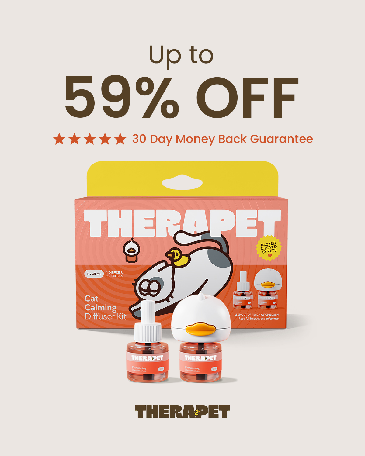 TheraPet Facebook ad