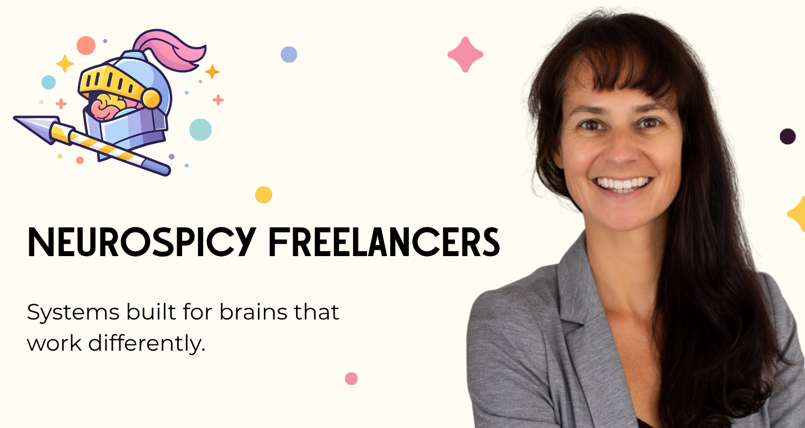 NeuroSpicy Freelancers Facebook ad: Free Resources & Systems for Neurodivergent Freelancers &…