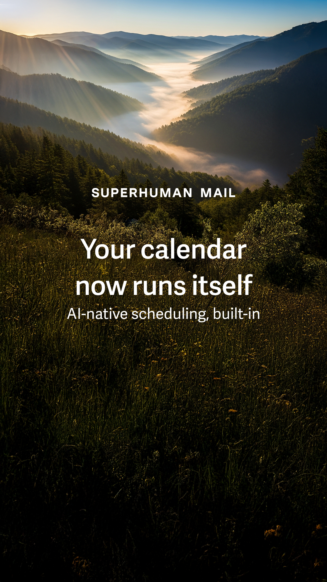 Superhuman Mail Facebook ad