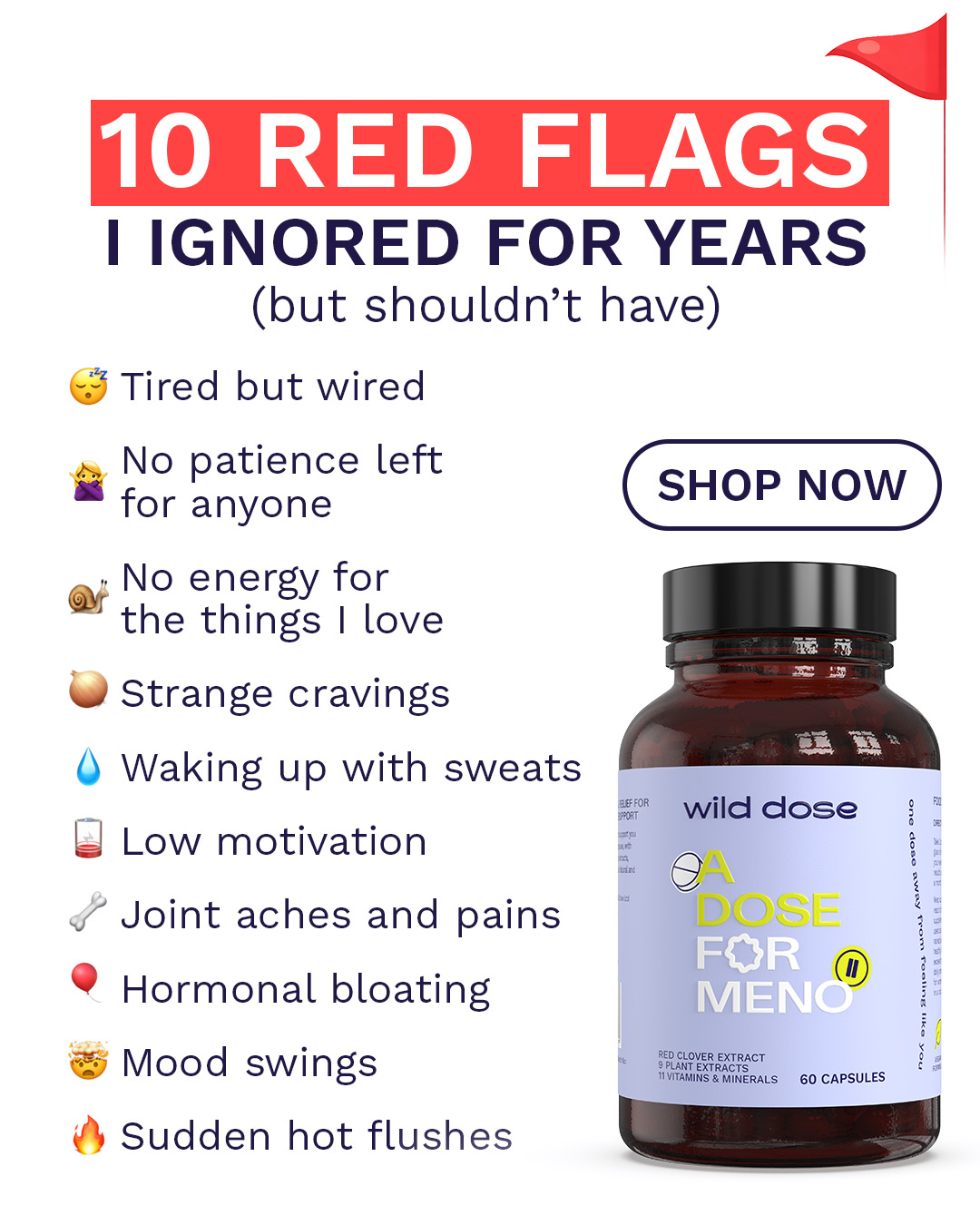 Wild Dose Facebook ad