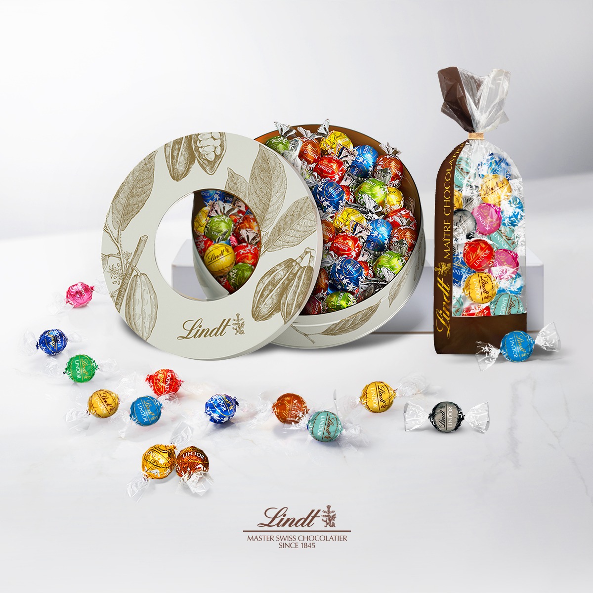 Lindt Benelux Facebook ad