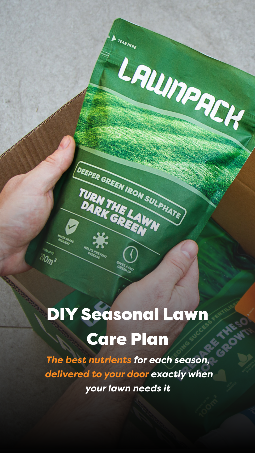 The Lawn Pack Facebook ad