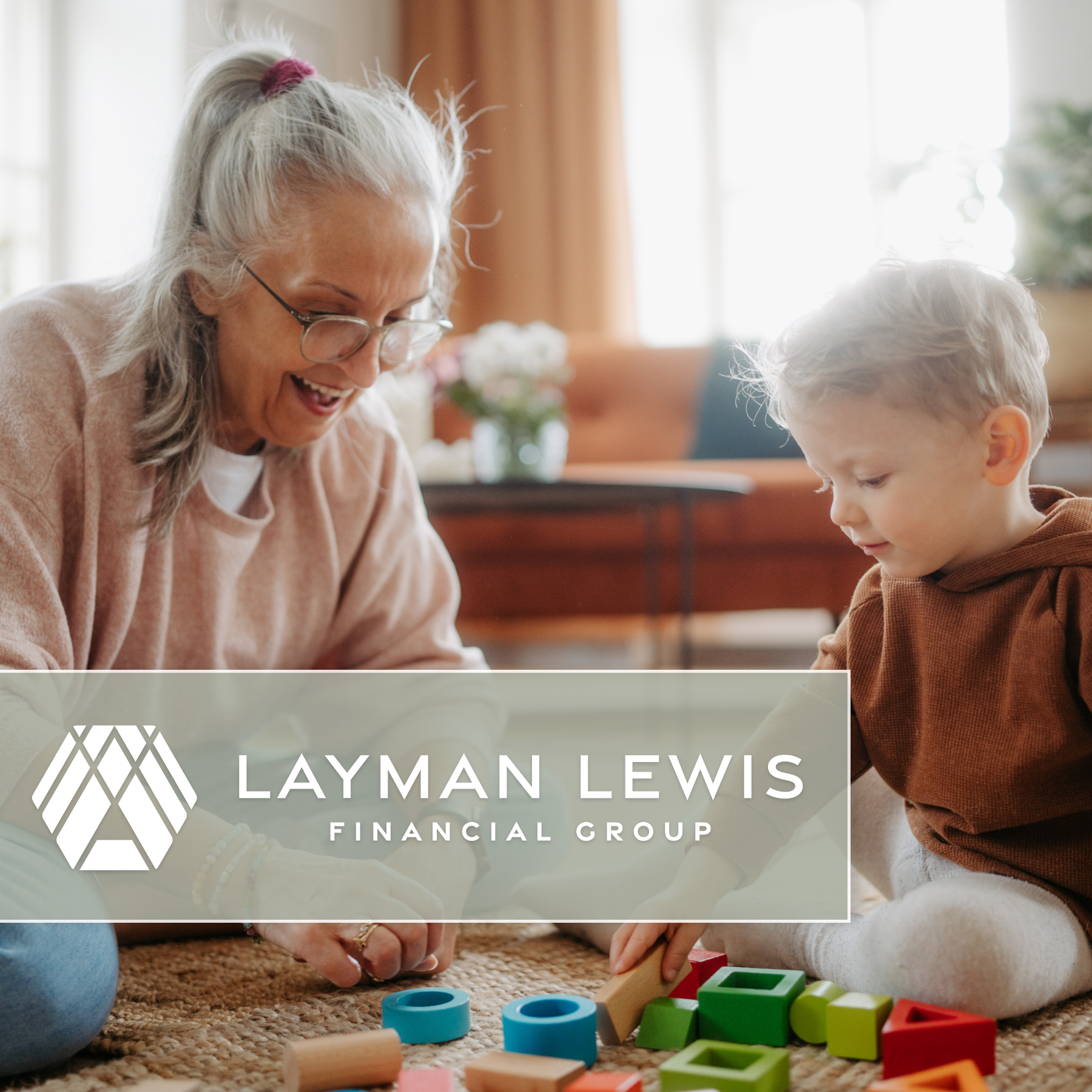 Layman Lewis Financial Group Facebook ad: Purposeful Planning, Peaceful Futures