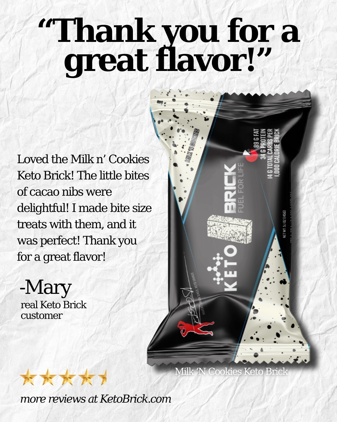 Keto Brick LLC Facebook ad