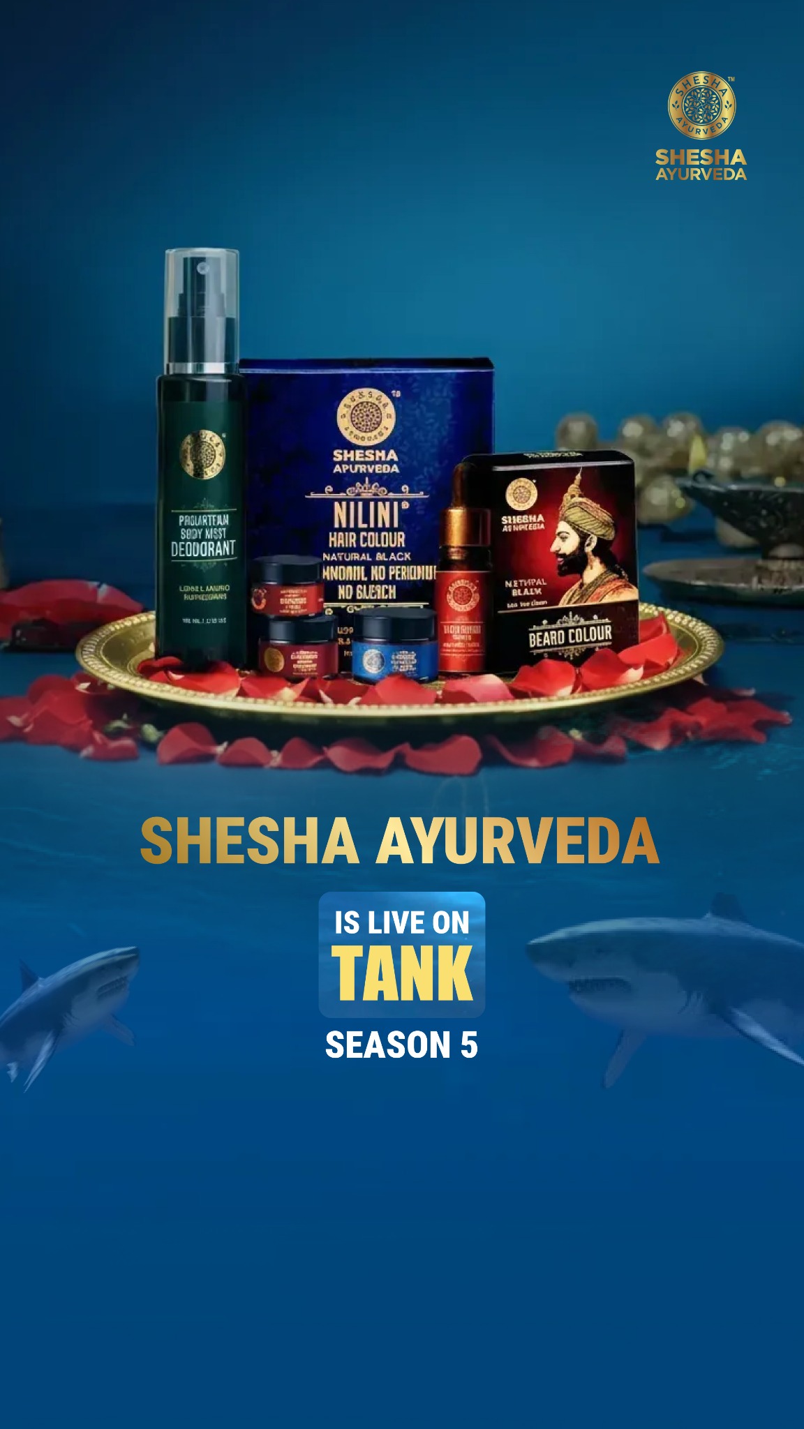 Shesha Ayurveda Facebook ad