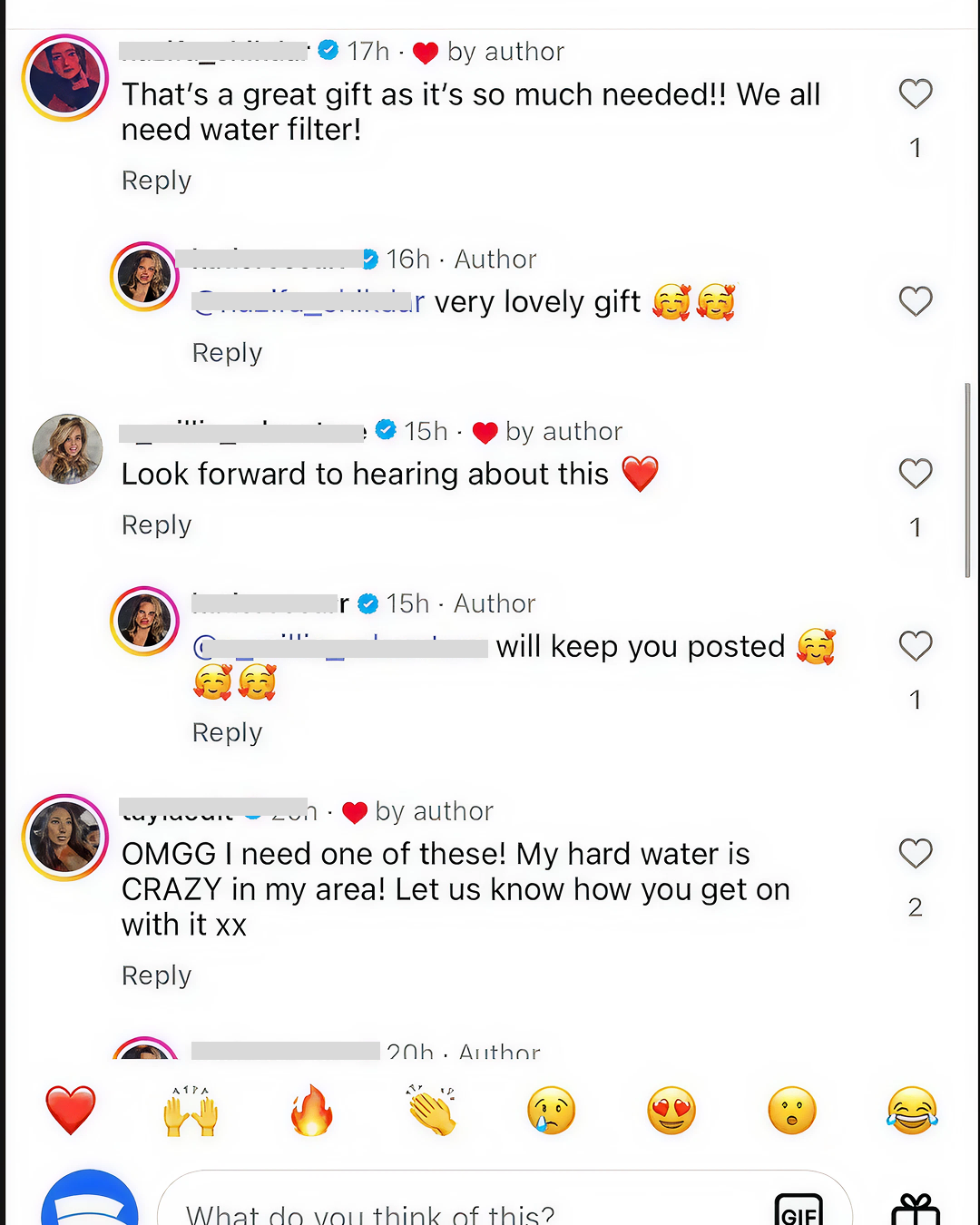 Water2 Facebook ad