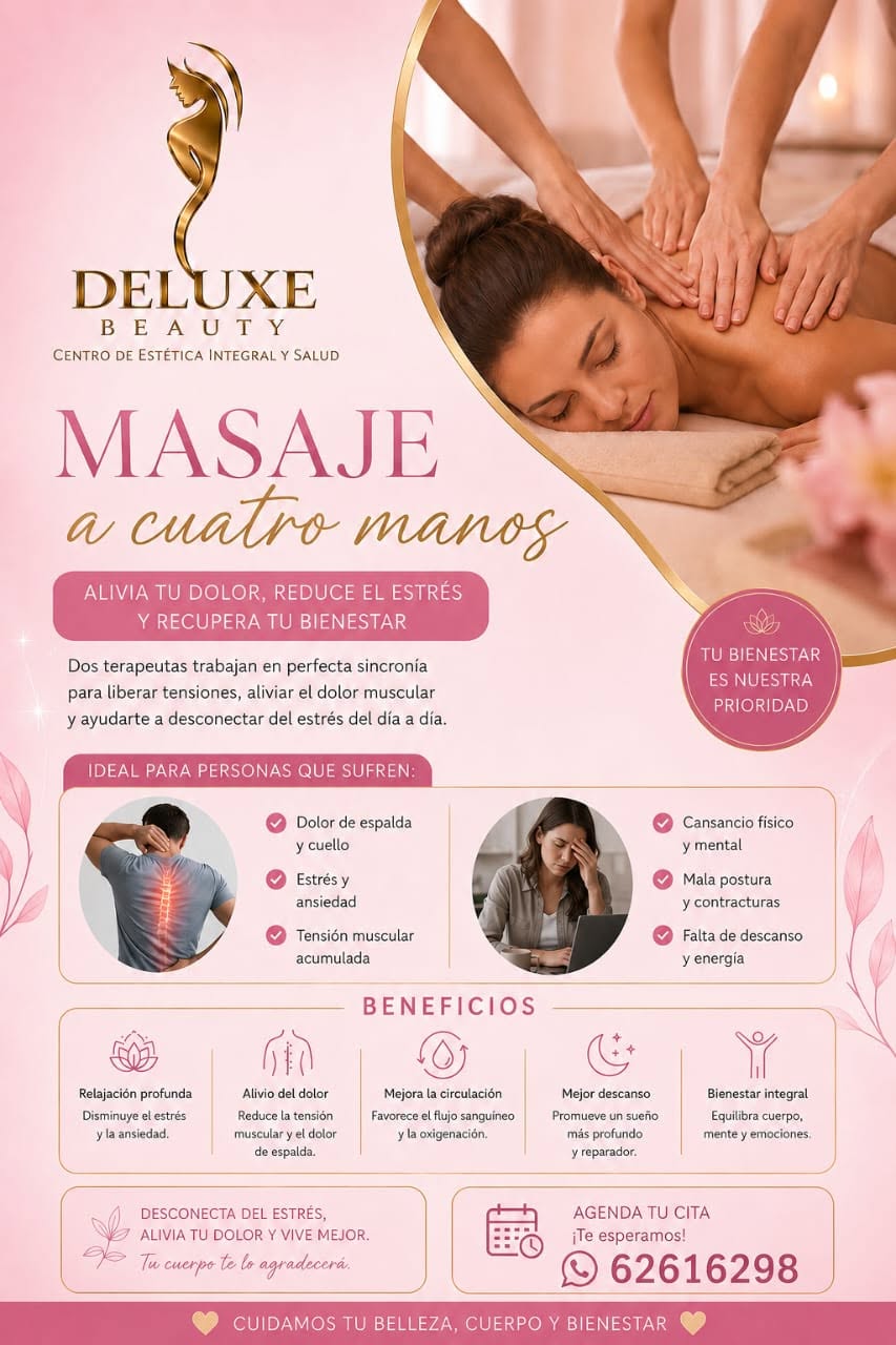 Deluxe Beauty Centro de Estetica Integral y Salud Facebook ad: ¿𝙀𝙨𝙩𝙧𝙚́𝙨 𝙖𝙘𝙪𝙢𝙪𝙡𝙖𝙙𝙤 𝙤 𝙙𝙤𝙡𝙤𝙧…