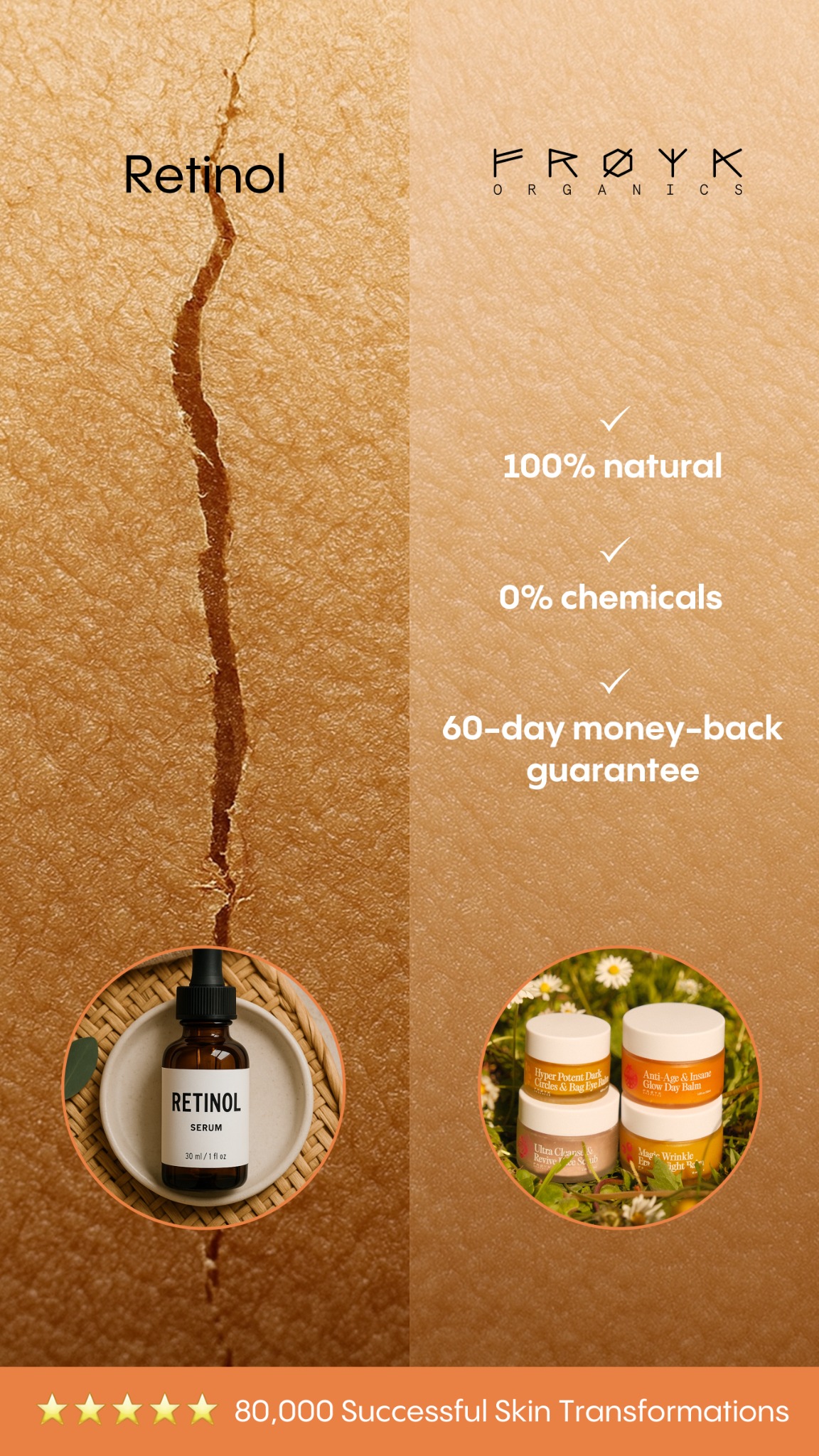 Frøya Organics Facebook ad