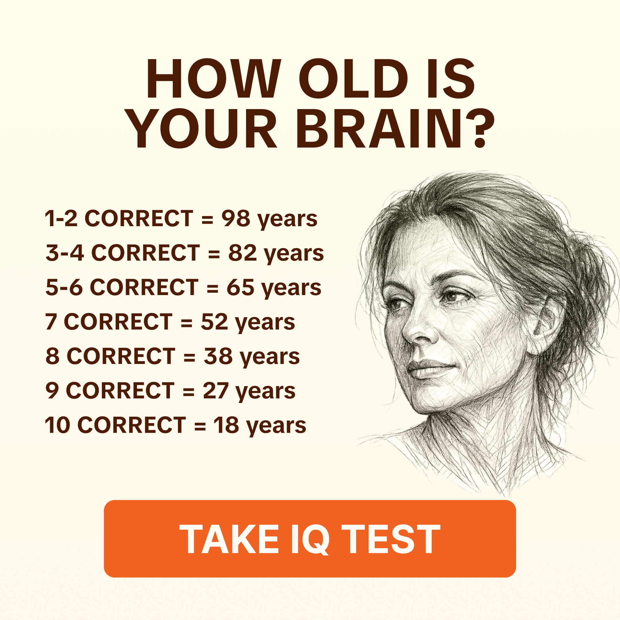 My IQ Facebook ad