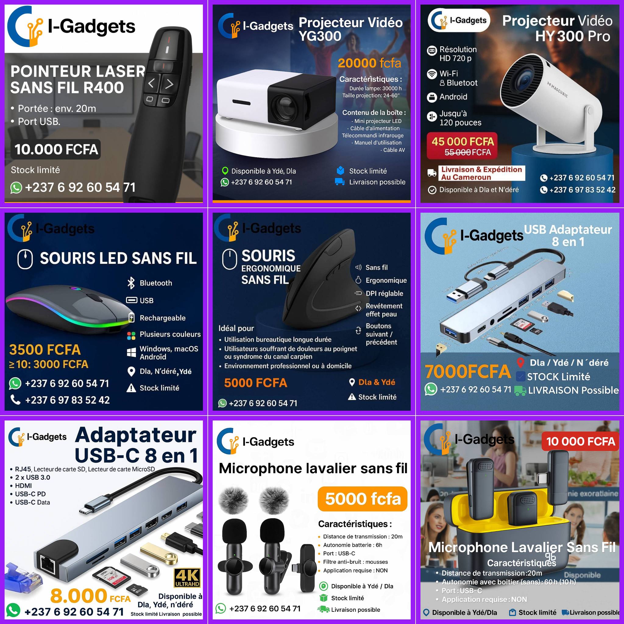 I-Gadgets discount Facebook ad: Découvrez nos articles neufs et originaux pour faciliter…