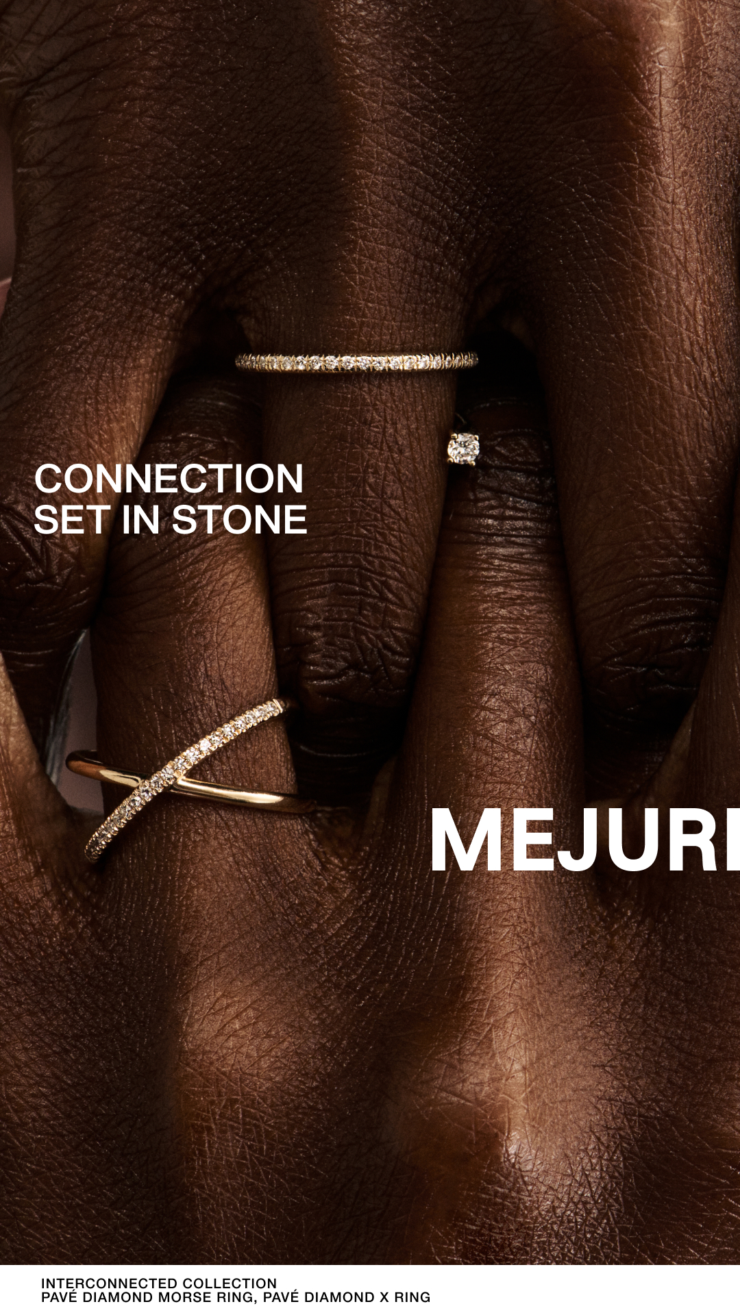 Mejuri Facebook ad: Shop Interconnected
