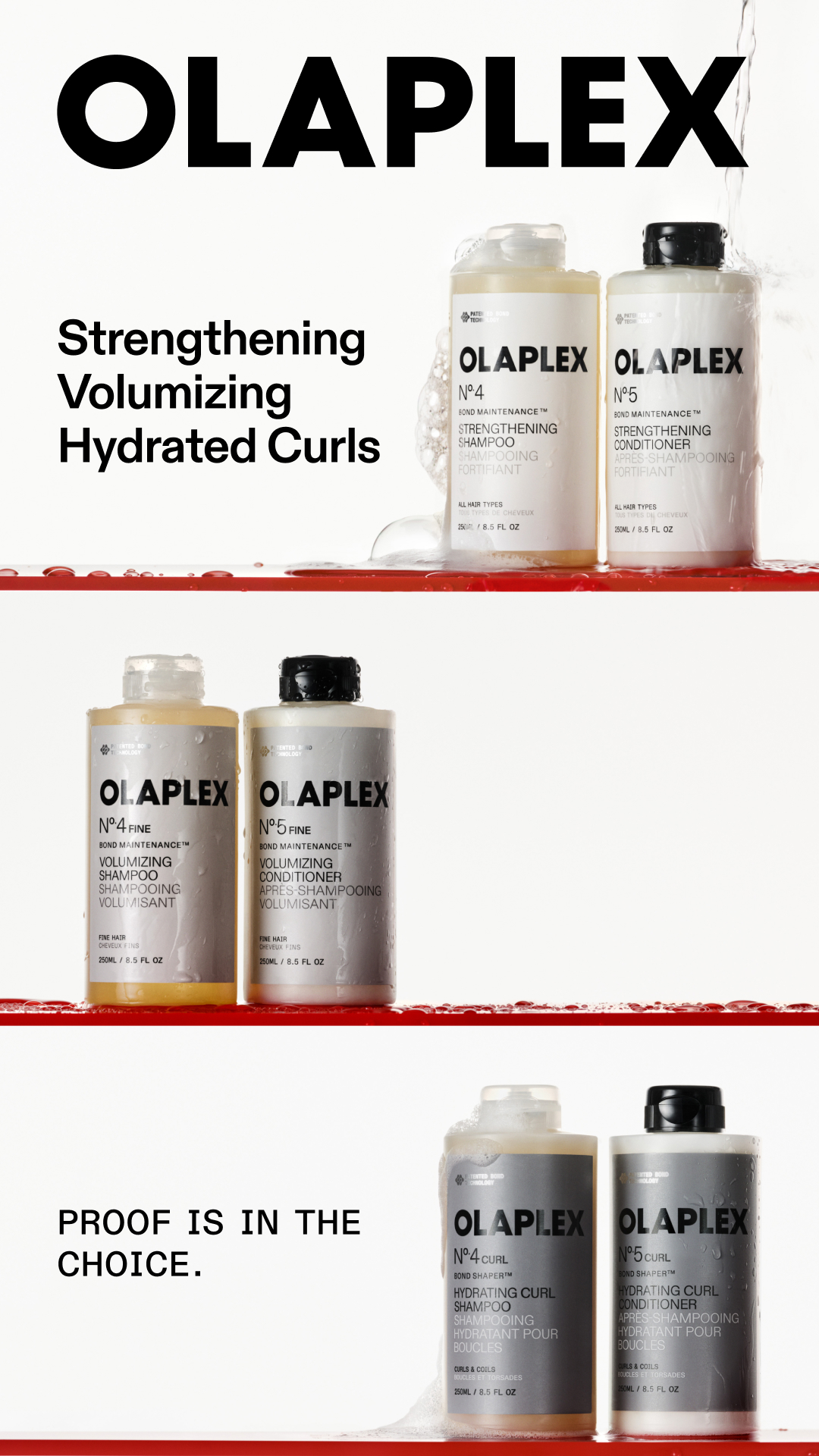 Olaplex Facebook ad: Your Hair Goals. Your Choice.