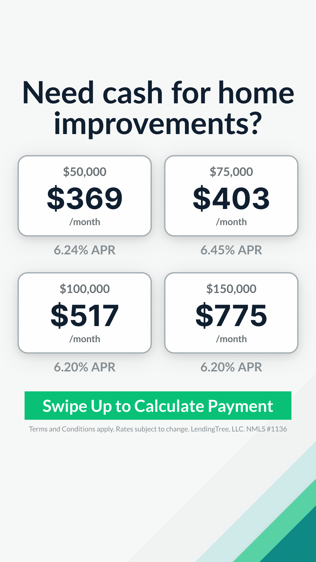 LendingTree Facebook ad