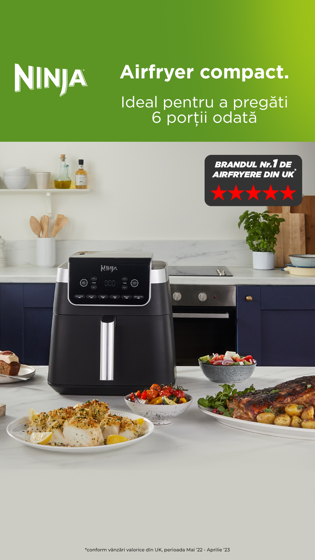 Ninja Kitchen Romania Facebook ad