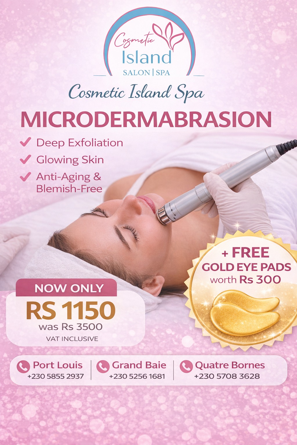 Cosmetic Island Beauty Salon & Spa Facebook ad